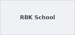 RBK International School logo